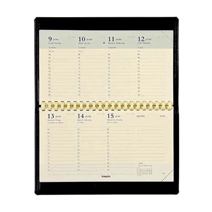Agenda 2026 Semainier - 160 x 90 mm Paysage BREPOLS Accent