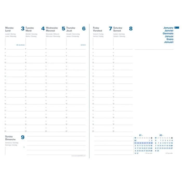 Agenda 2026 - Ministre Equology - 160 x 240 mm QUO VADIS