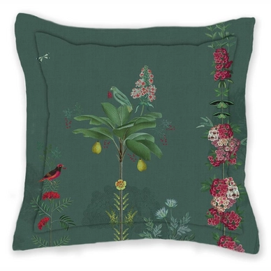 Coussin Décoratif Pip Studio Babylons Garden Carré Vert (45 x 45 cm)