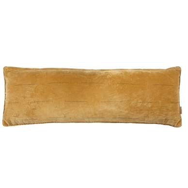 Coussin VT Wonen Velvet Crops Rouge foncé (30 x 90 cm)