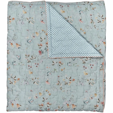 Courtepointe Pip Studio Tokyo Blossom Bleu Clair