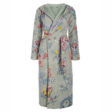 Peignoir Pip Studio Berry Bird Green with flowers
