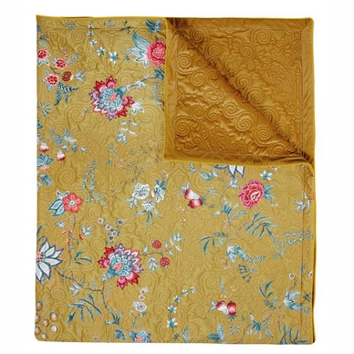 Courtepointe Pip Studio Flower Festival Jaune