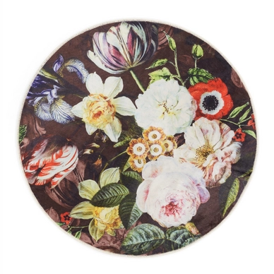 Tapis Essenza Giselle Carpet Chocolate (ø 90 cm)