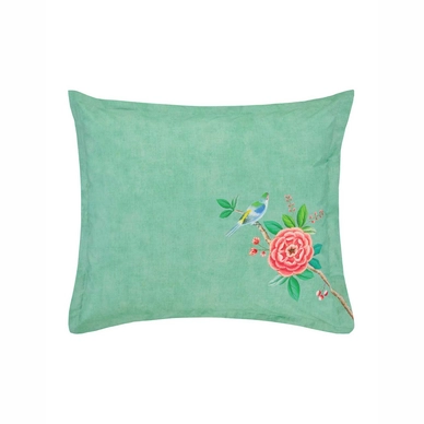Taies d'oreiller PIP Studio Good Morning Green Percale (65 x 65 cm)