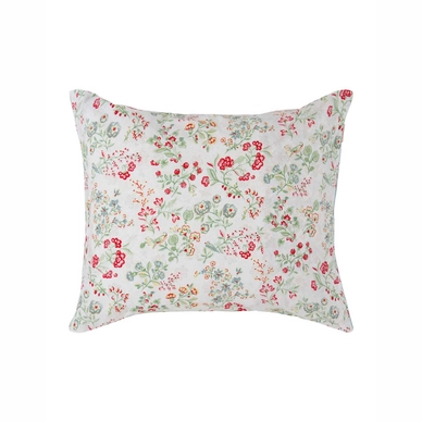 Taies d'oreiller PIP Studio Jaipur Flower Khaki Percale (65 x 65 cm)