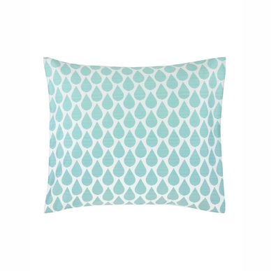 Taies d'oreiller Esprit Rainns Green Satin de Coton (65 x 65 cm)