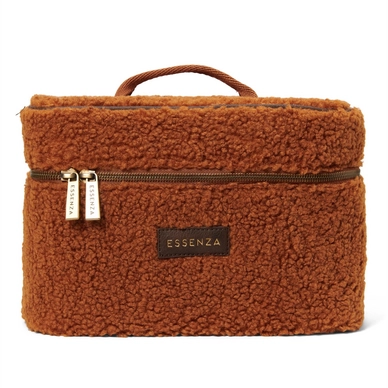 Trousse de Beauté Essenza Tracy Teddy Leather Brown (25 x 17 x 17 cm)