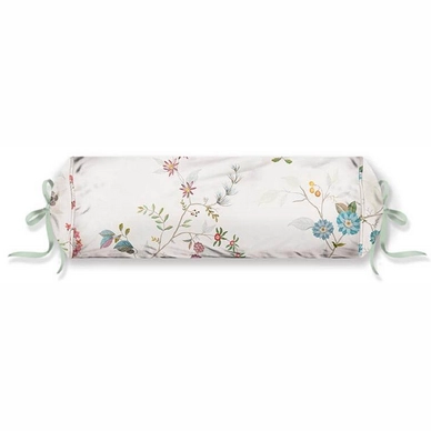 Coussin Décoratif Pip Studio Kawai Flower Roll White ( 22 x 70 cm )