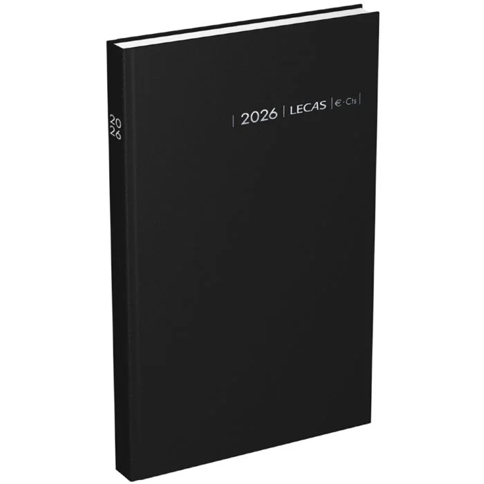 Agenda Journalier 2026 - Recettes et Dépenses - 140 x 220 mm LECAS Carré
