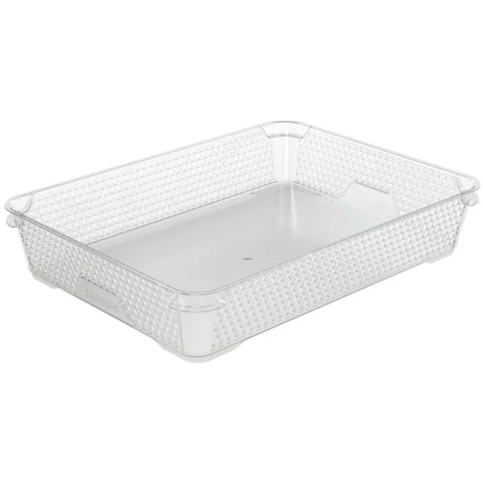 Corbeille de Rangement - A4 - Incolore KEEEPER Mirko