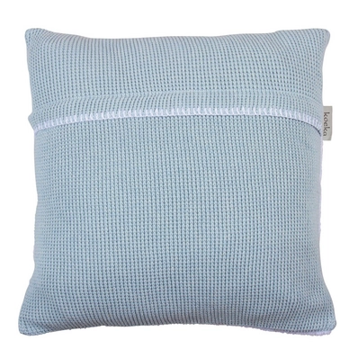 Housse de Coussin Koeka Vizela Bleu Clair (50 x 50 cm)