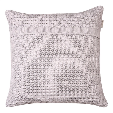 Housse de Coussin Décoratif Koeka Trento Gris Rosé (50 x 50 cm)