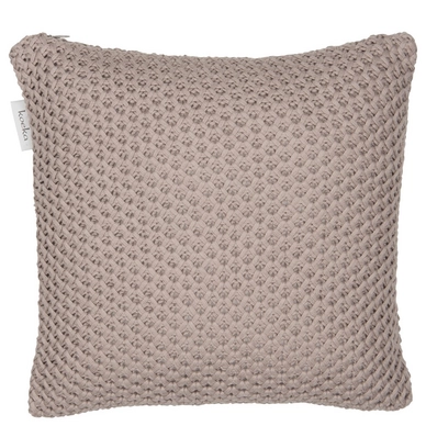 Housse Coussin Décoratif Koeka Belize Taupe (50 x 50 cm)