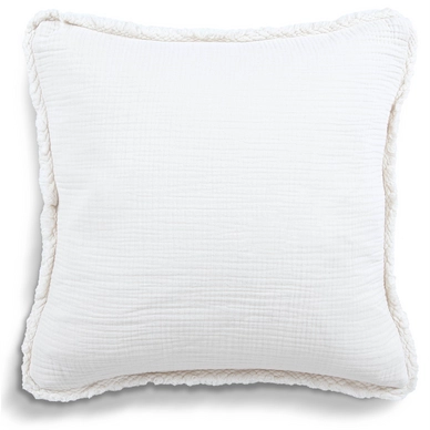 Coussin Décoratif Walra Casual Touch Blanc (45 x 45 cm)