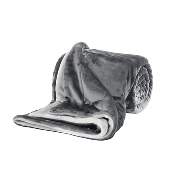 Plaid s.Oliver Double Soft Gris Silver