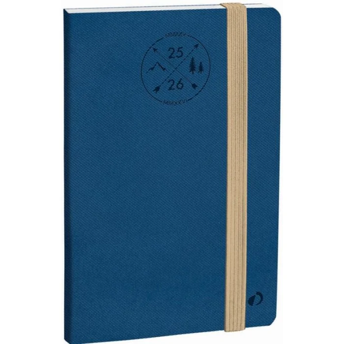 Agenda de poche 2026 - 16 mois - Bleu Denim QUO VADIS Affaires SD