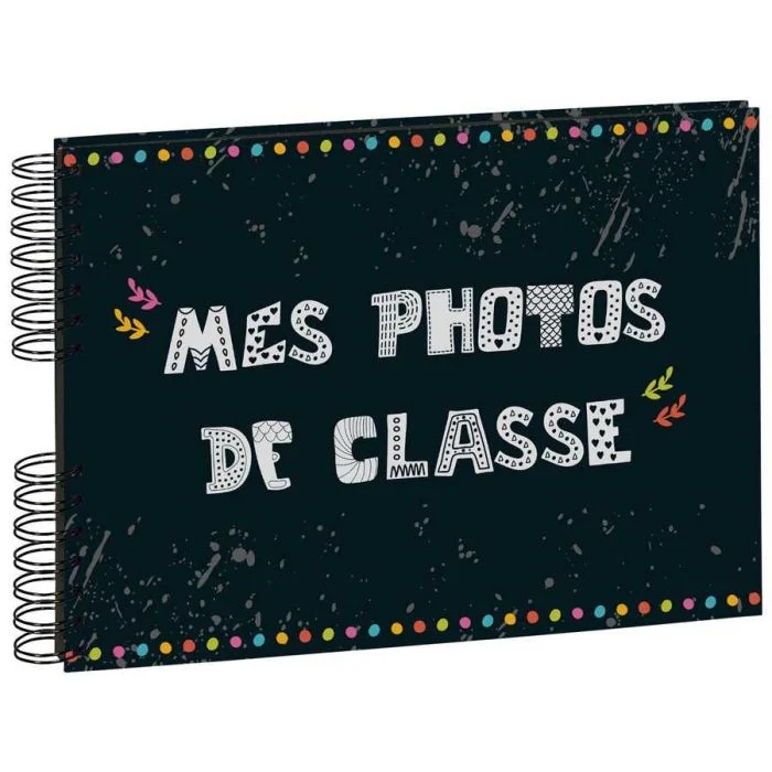 Album Photos de Classe - Noir - 320 x 220 mm EXACOMPTA