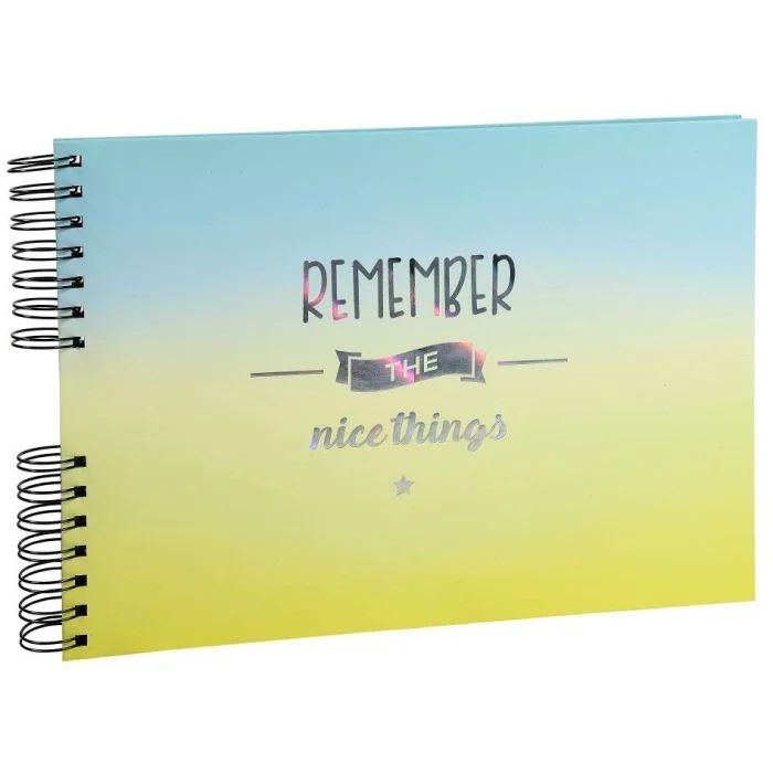 Album Photos de Classe - 32 x 22 cm - 50 Photos EXACOMPTA Candy Blue