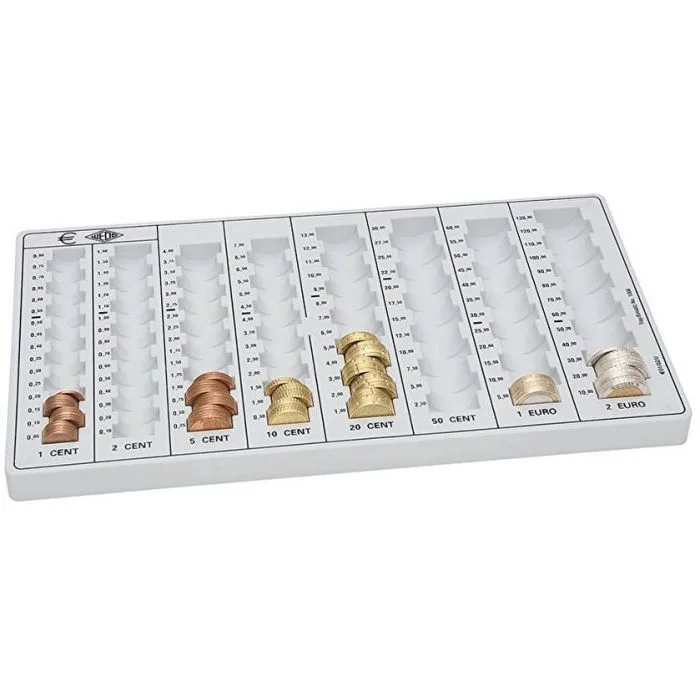 Monnayeur de caisse de 8 colonnes WEDO