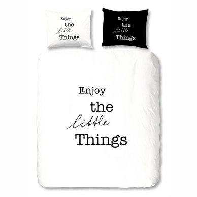Parure de Lit Good Morning Enjoy Blanc Coton