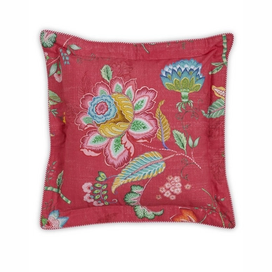 Coussin Décoratif Pip Studio Jambo Flower Rouge (45 x 45 cm)