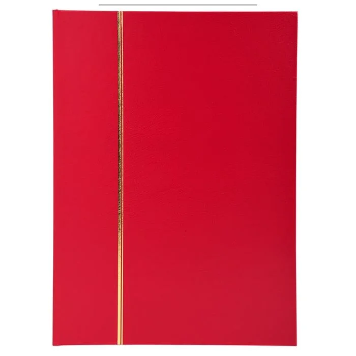 Album de timbres 32 pages - Rouge - 165 x 225 mm EXACOMPTA