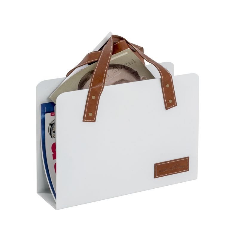 Porte-revues | 35 x 10 x 38 cm | Blanc