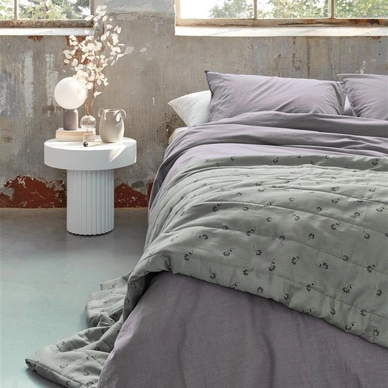 Couverture VT Wonen Pattern Vert Foncé Satin