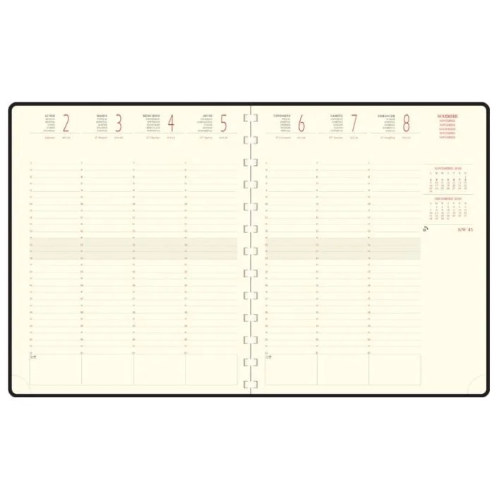 Agenda 2026 Semainier - 225 x 185 mm EXACOMPTA Eurotime 22 S
