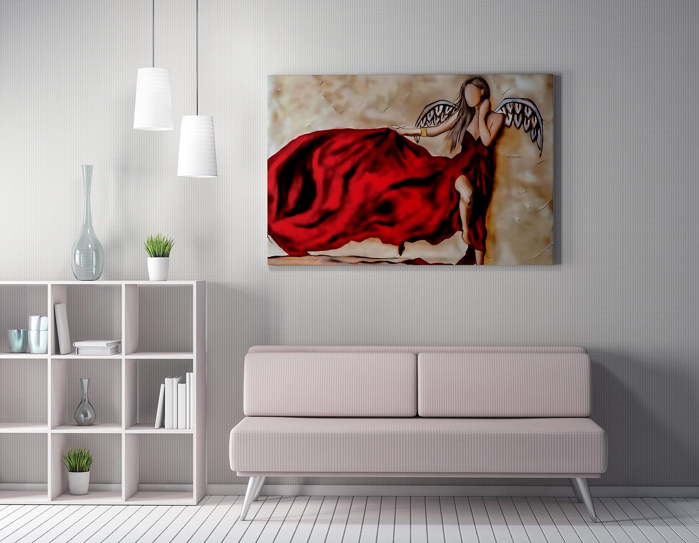 Wirtz Peinture sur toile - 70x100cm | Multicolore