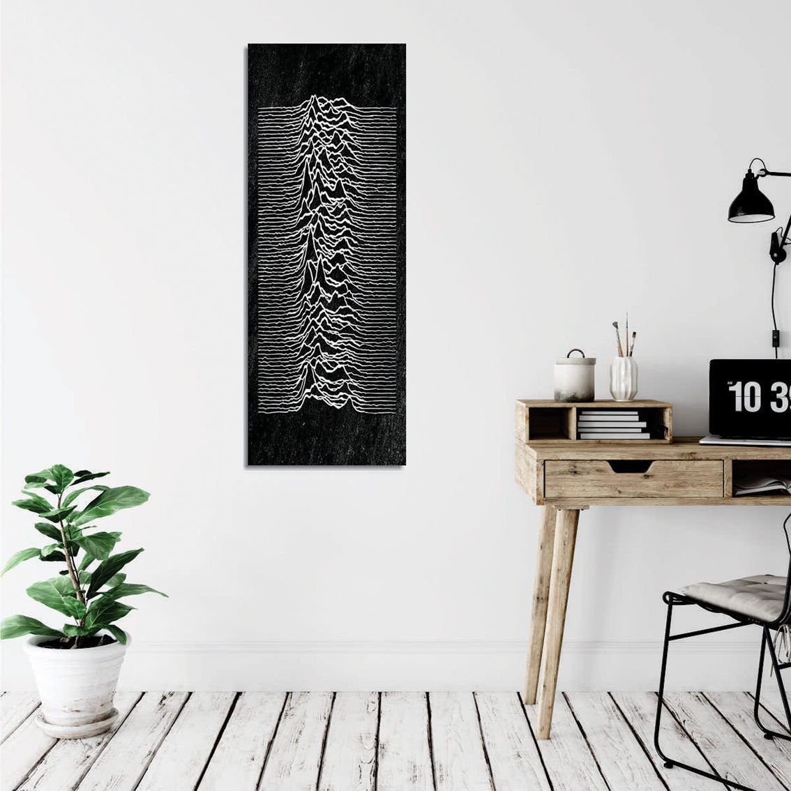 Wirtz Peinture sur toile décorative encadrée 30x80 cm