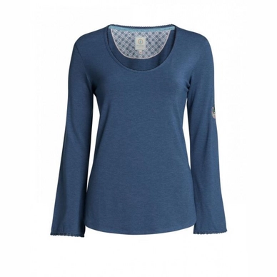 Haut de Pyjama Pip Studio Tromp Melange/Melee LS Dark Blue