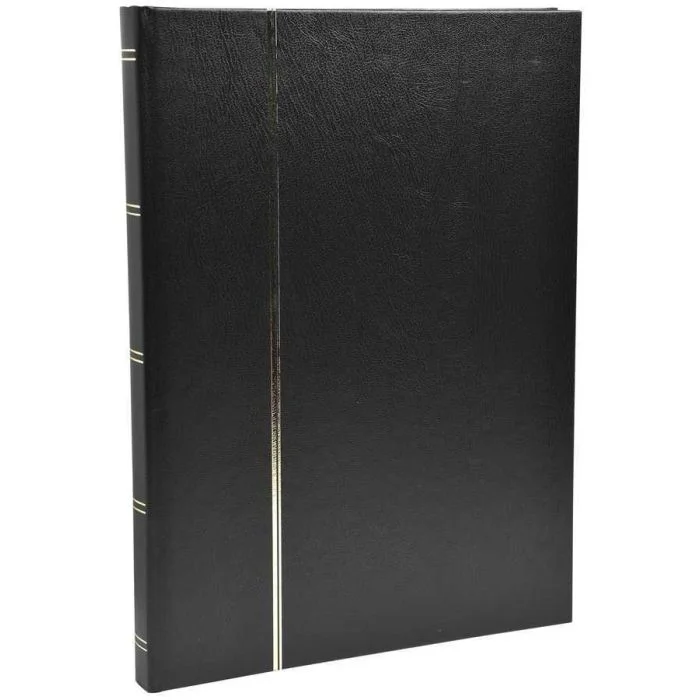 Album de timbres 64 pages - Noir - 225 x 305 mm EXACOMPTA