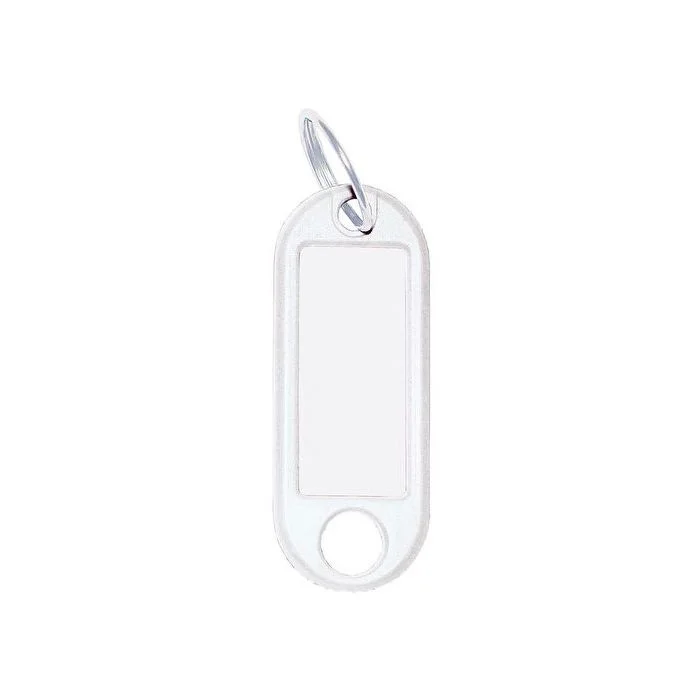 Lot de 10 Porte-clés - Blanc WEDO