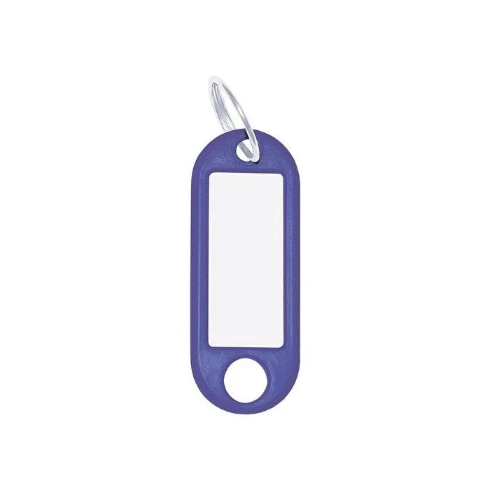 Lot de 10 Porte-clés - Bleu WEDO