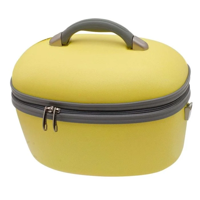 Vanity Case en plastique - Jaune DAVIDT'S
