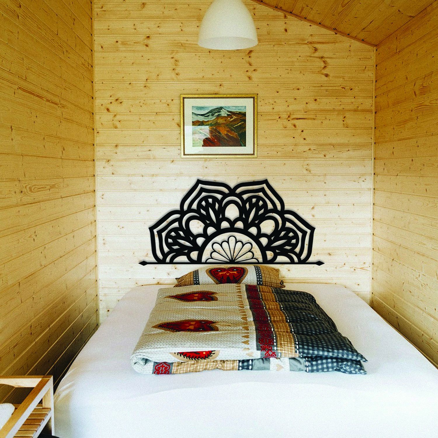 Accessoire mural en métal Wallity | 100% métal, 1 d'épaisseur | Noir