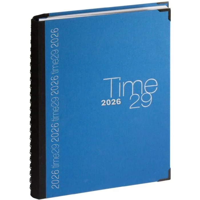 Agenda 2026 Journalier à spirales - 210 x 297 mm EXACOMPTA Time 29 S
