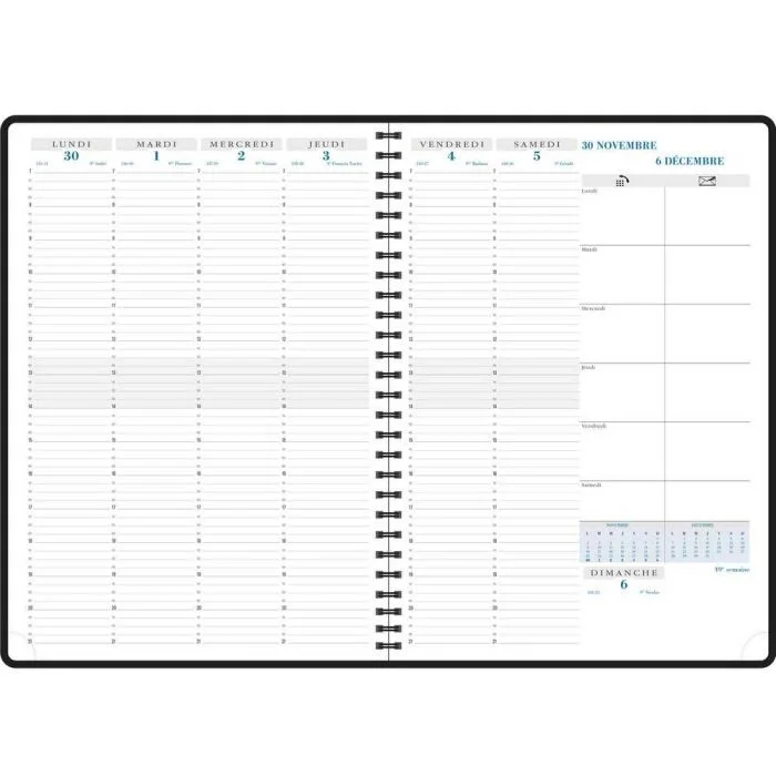 Agenda 2026 Semainier - CONSULTATION 29S - 297 x 210 mm EXACOMPTA