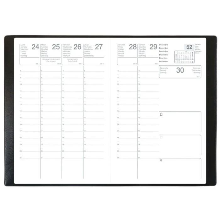 Agenda Semainier 2026 - 100 x 150 mm QUO VADIS Calypso ML