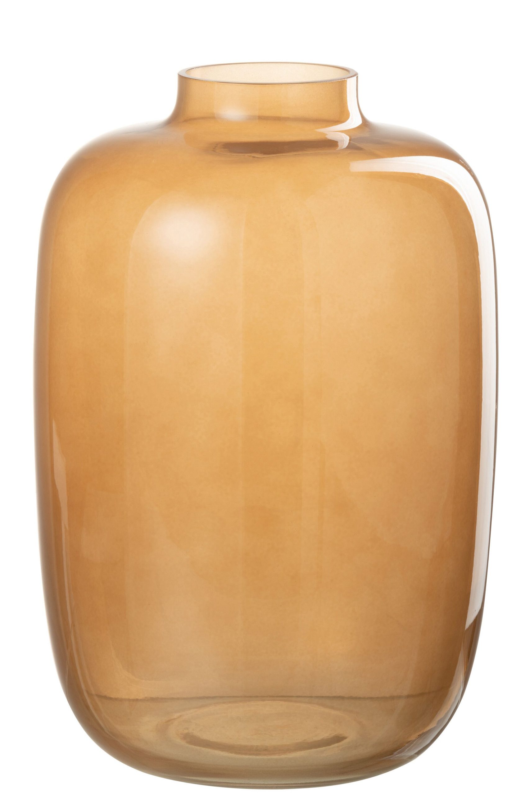 Vase rita verre orange large
