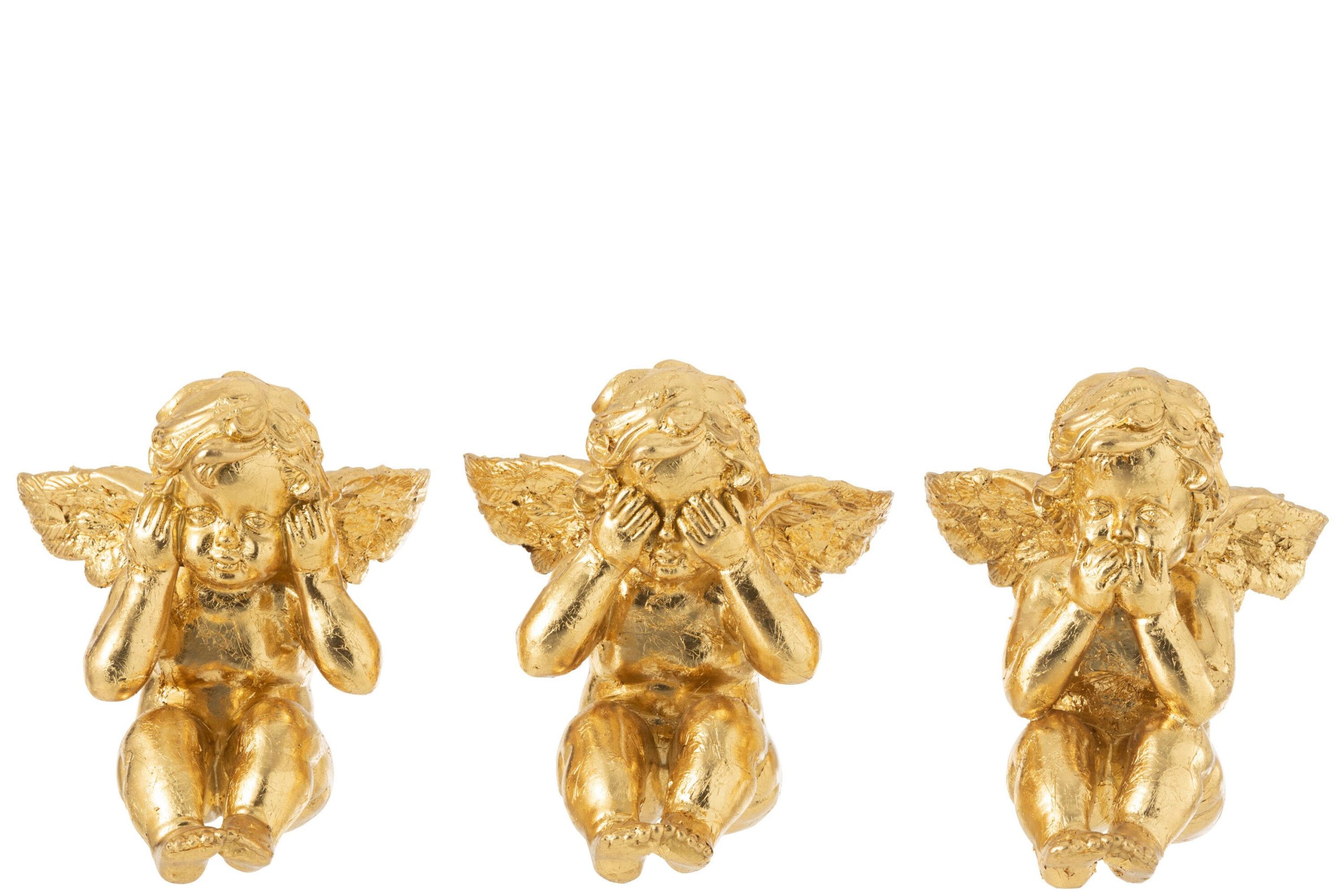 Anges ne rien voir/rien entendre/ne rien dire or large assortiment de 3