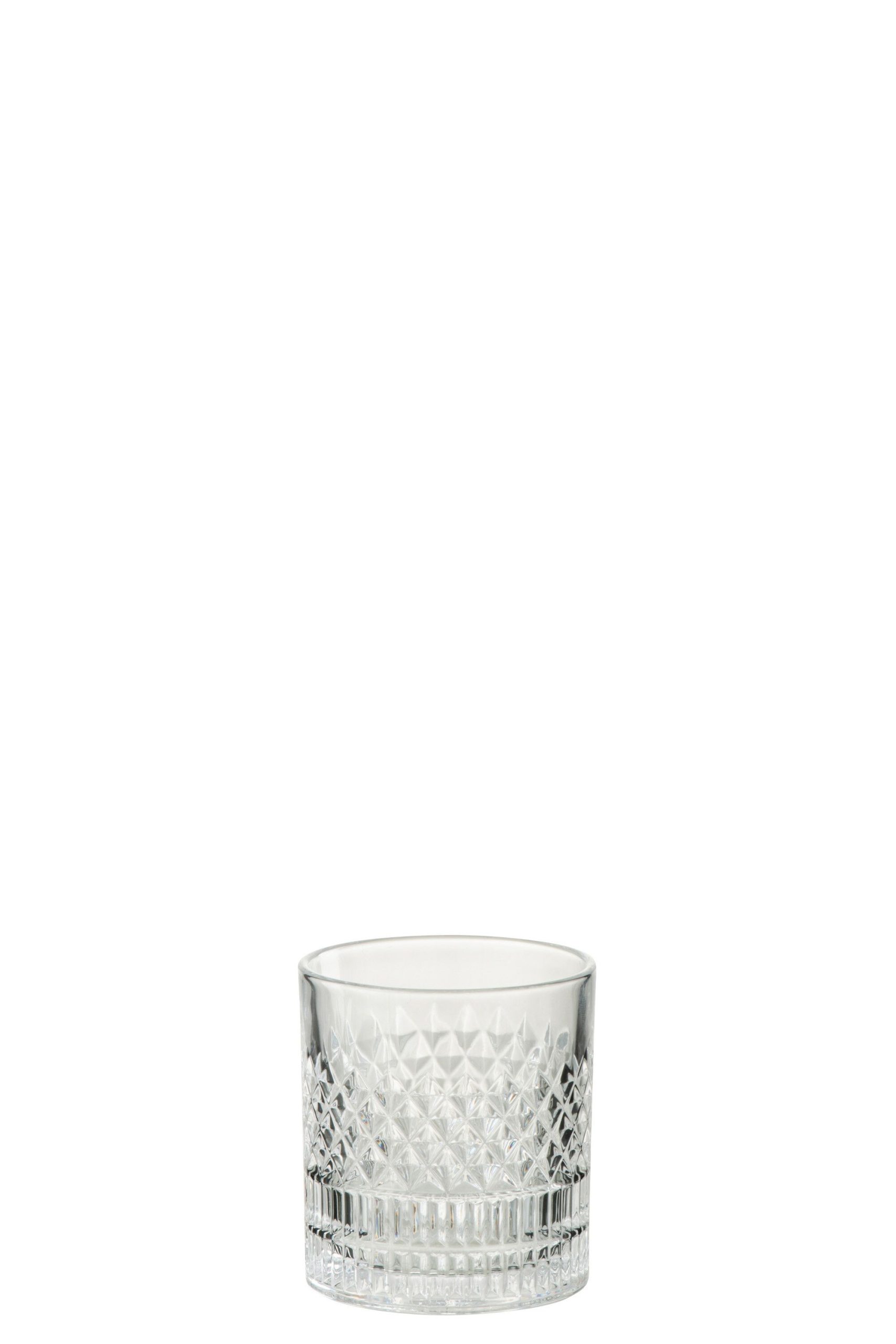 Boite 4 verres a whisky tennesse verre transparent
