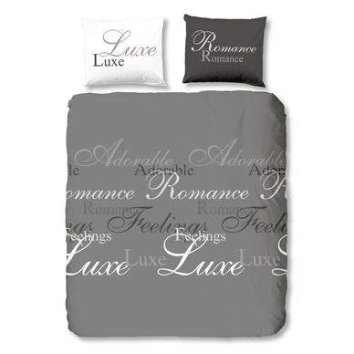 Parure de Lit Good Morning Romance Gris Coton
