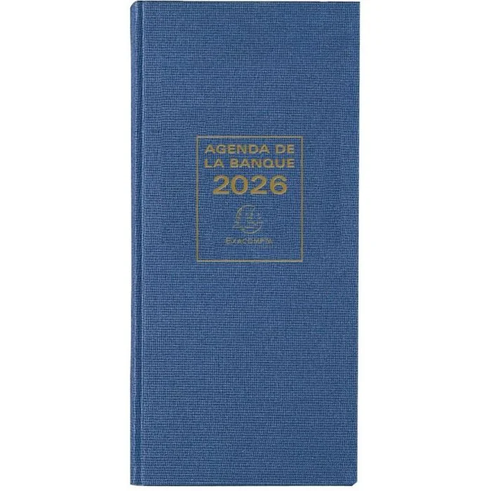 Agenda de Banque 2026 - 160 x 340 mm EXACOMPTA 38583E