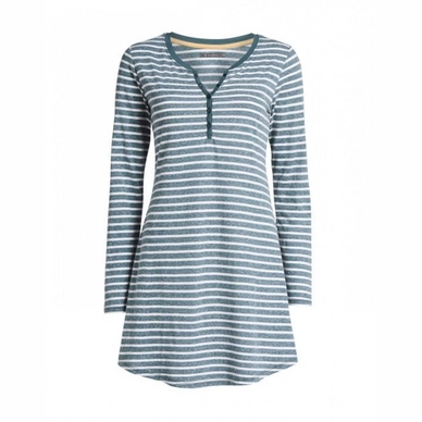 Chemise de nuit Essenza Acacia Stripe LS Grey