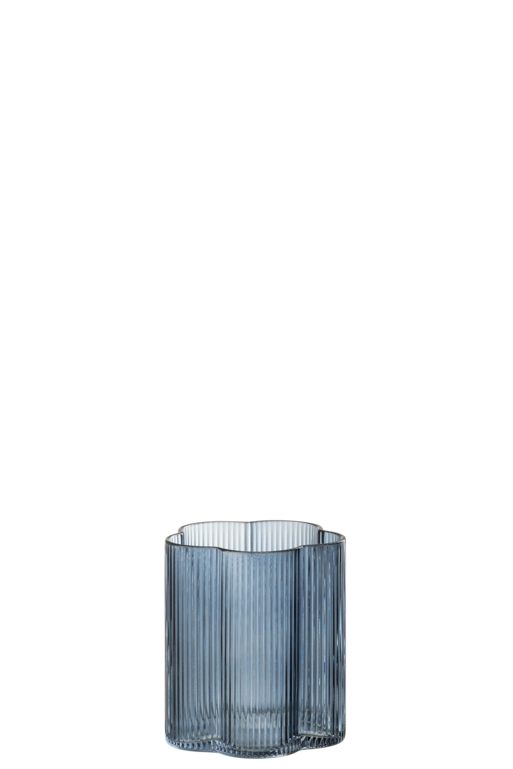 Verre fiore verre bleu fonce