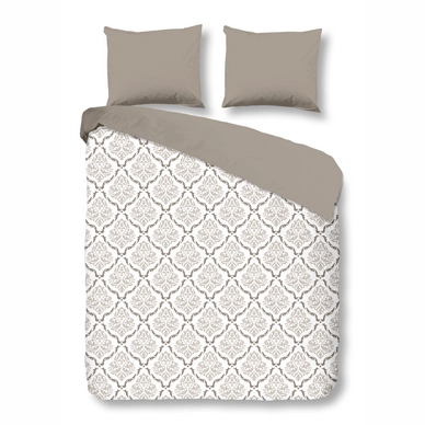 Parure de Lit Good Morning Chambre Taupe Flanelle