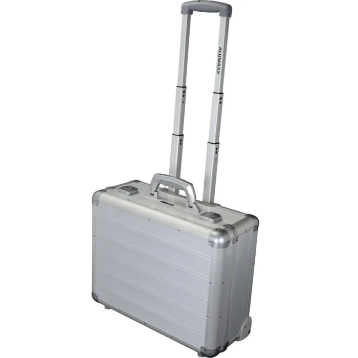 Valise de Pilote avec Trolley en aluminium GALAXY ALUMAXX